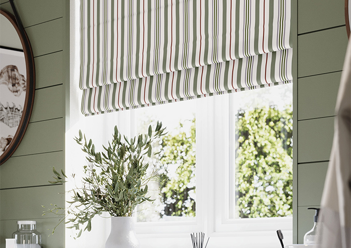 The British Stripe Co. George, Highlands No.1 - Twist&Fit Roman Blind - Image 5